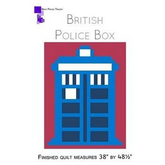 British Police Box Quilt Pattern